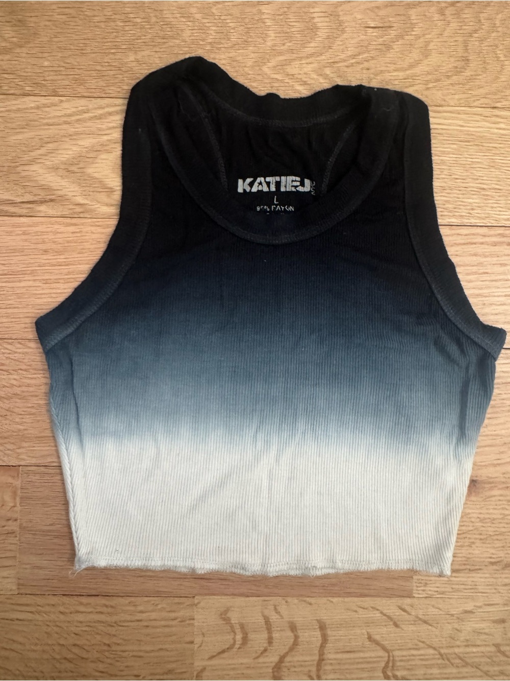 Katie J NYC Girls Crop Livi Tank Top